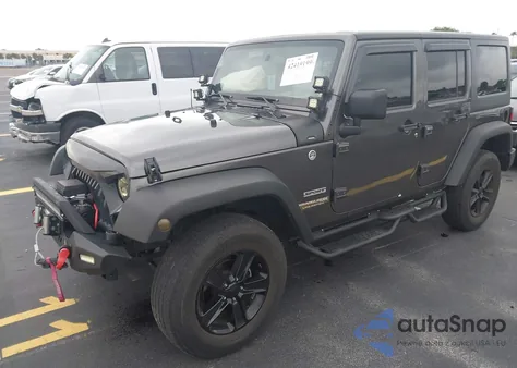 2018 Jeep Wrangler Jk Unlimited Sport S 4X4 из США, поврежденный, VIN 1C4BJWDG1JL810754